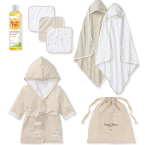 Golden Bee Baby Bath Time Gift Set | Burt's Bees Baby®