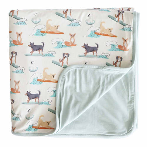 Paddle Pups Double Sided Bamboo Blanket