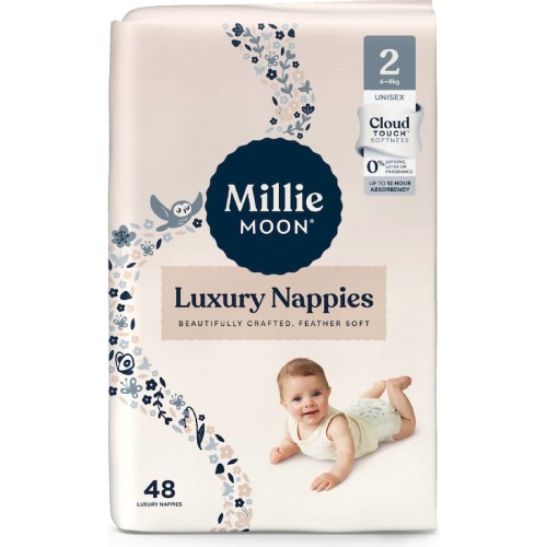 Nappies Infant Boys & Girls 4-8kg Size 2
