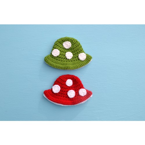 Mushroom Bucket Hat Baby Bucket Hat Crochet Mushroom Bucket Hat Mushroom Baby Hat Handmade Hat Halloween Hat Baby Photo Prop Party Hat