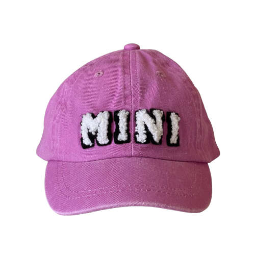 MINI Kids Baseball Hat, Vintage Wash Orchid