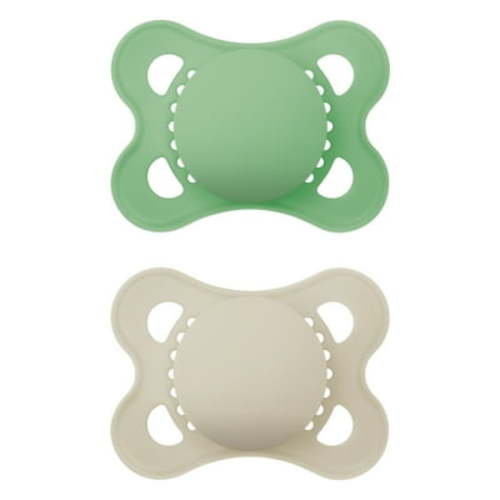 MAM Original Matte Pacifier, 0-6 Months, 2 Pack