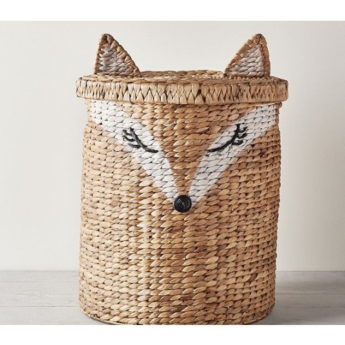 Shaped Fox Storage | Nursery Storage | Pottery Barn Kids