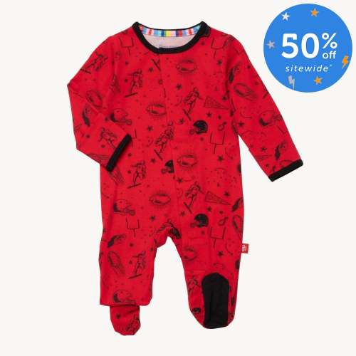 red game day modal magnetic parent favorite footie – Magnetic Me