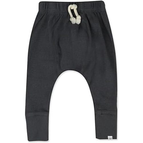HonestBaby Multipack Honest Pants Joggers Pull on 100% Organic Cotton for Infant Baby and Toddler, Boys, Girls, Unisex