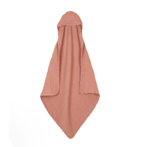 Bath - Infant Hooded Towel - Rose – Lou Lou & Company