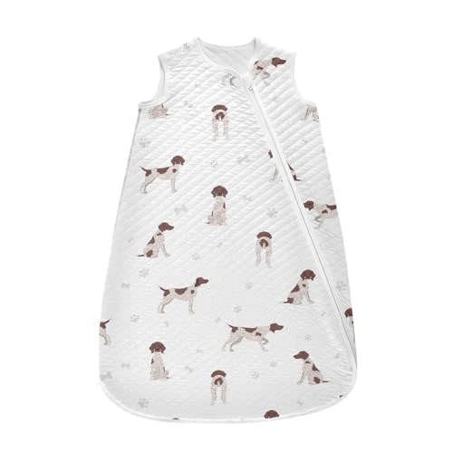 vvfelixl German Shorthaired Pointer Baby Wearable Blanket,Swaddle Transition Sleeping Bag for Infant,Sleep Sack for Newborn Babies,Sleep Suit for Toddler 6-12M