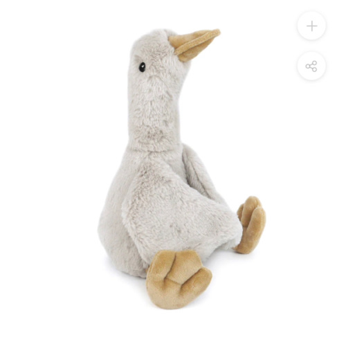 Pru Goose- Small -Gray