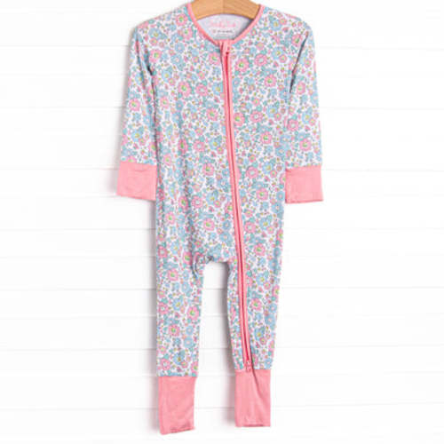 Fan Favorite Florals Bamboo Zippy Pajama, Pink – Stitchy Fish