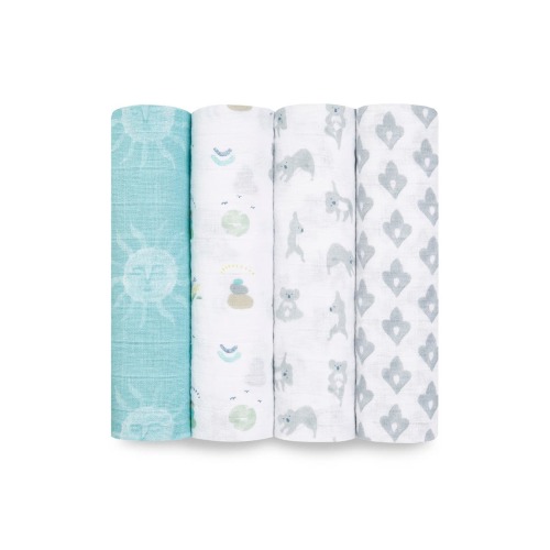 4-Pack Classic Swaddling Cloths