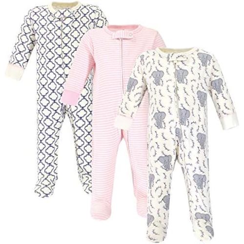 Touched by Nature Baby Girls' Organic Cotton Sleep and Play