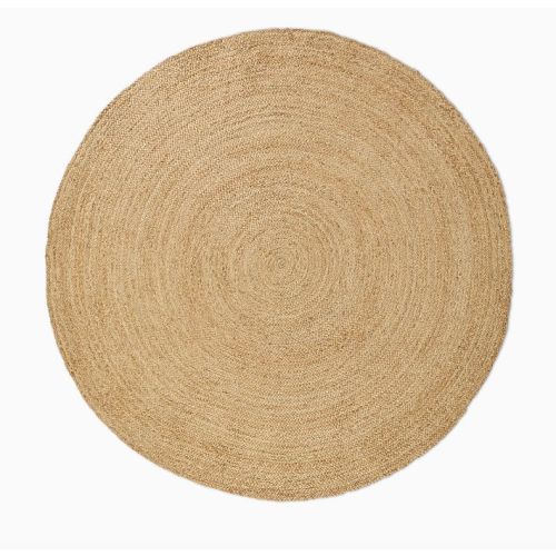 Chunky Braided Jute Round Rug