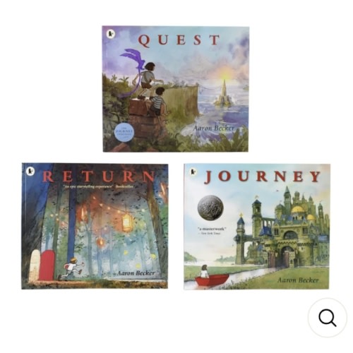 Journey Trilogy 3 Books Collection by Aaron Becker - Age 0-5 - Paperback