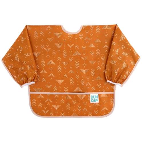 Rustic Boho Baby Sleeved Bib