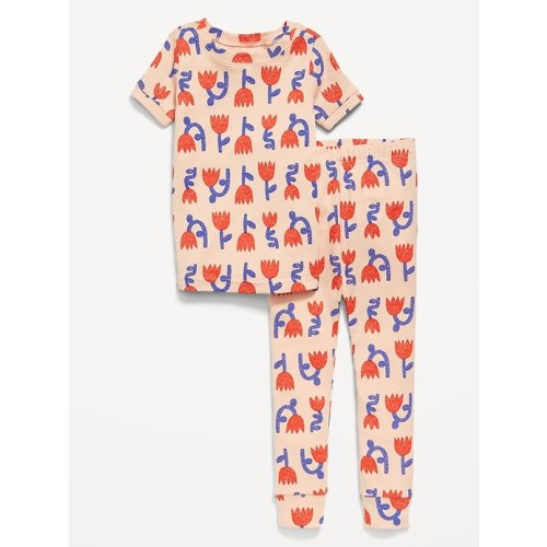 Unisex Snug-Fit Printed Pajama Set for Toddler & Baby