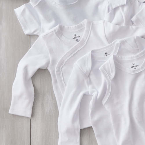 3-Pack Organic Cotton Long Sleeve Side-Snap Side-Snap Tops | Honest Baby Clothing