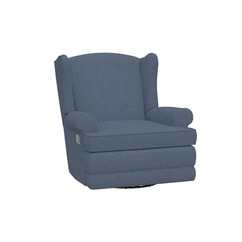 Oversized Wingback Swivel Glider Recliner | Pottery Barn Kids
