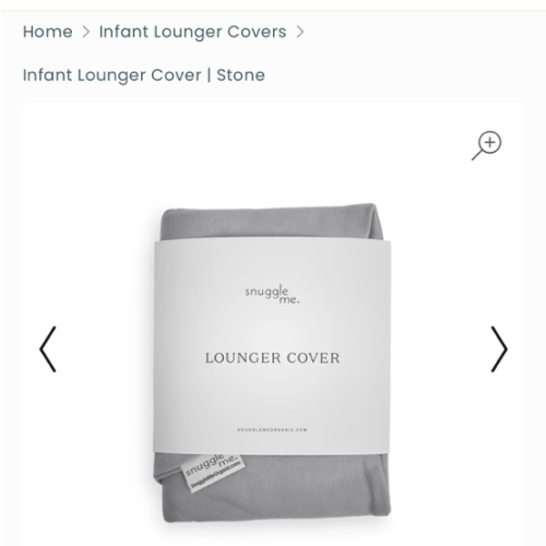 Infant Lounger Cover | Stone