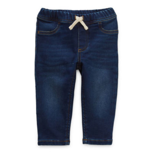 Okie Dokie Baby Boys Straight Pull-On Pant
