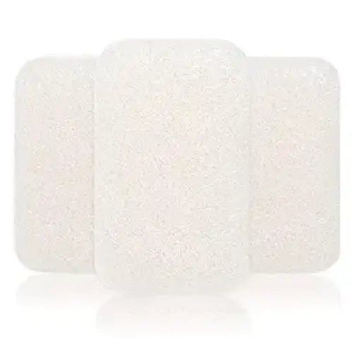 KECUCO Natural Baby Bath Sponge for Bathing, Natural Pure Sponges for Baby, Infants, Toddlers, Kids, Ultra Soft Konjac Bath Sponge on Baby's Tender Skin(Color A)