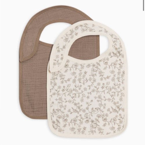 2-Pack Muslin Bibs