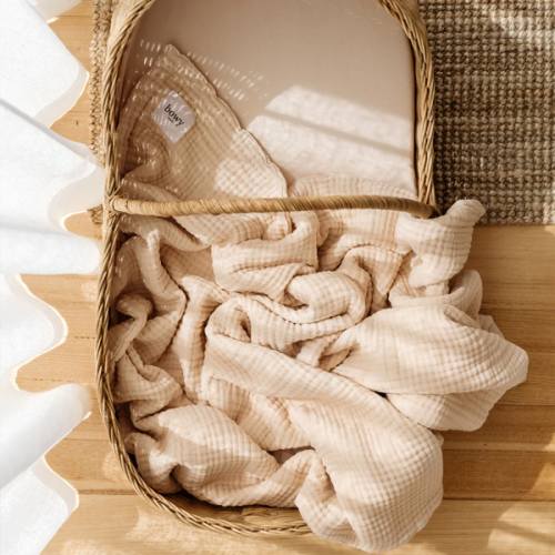 Muslin Bubble Blanket - Cream
