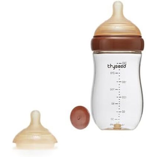 Thyseed Anti-Colic Bottle with Nipple(3-7 Months)+ Nipple(3-7 Months) Set