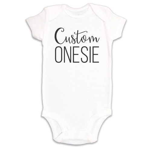Kate & Meri Custom Onesie©/Bodysuit | Personalized Baby Romper