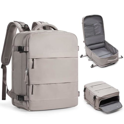 Large Travel Backpack - Carry On Flight Approved Mochila De Viaje - 18x14x8 Inches - Personal Item Travel Bag for Men & Women