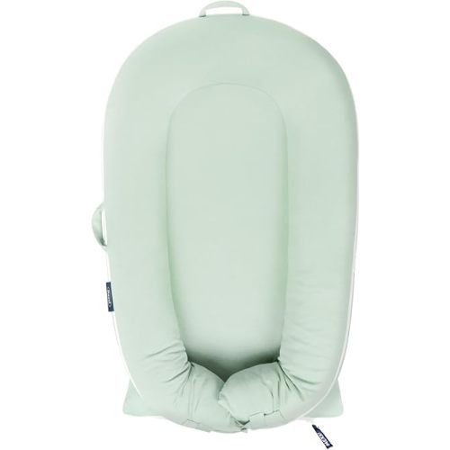 Organic Replacement Cover | Premium Quality Spare Cover 100% Organic Cotton | Hypoallergenic | Fits Dockatot Deluxe + Docks (Pistacho Green)