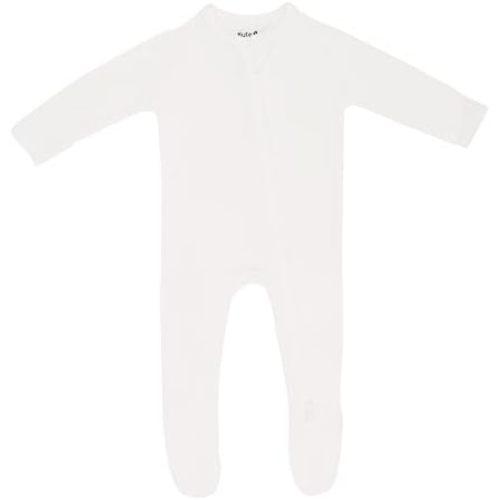 KYTE BABY Unisex Zipper Closure Footies, Rayon Made From Bamboo, 0-24 Months