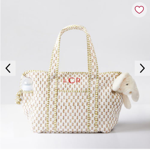 Block Print Diaper Bag