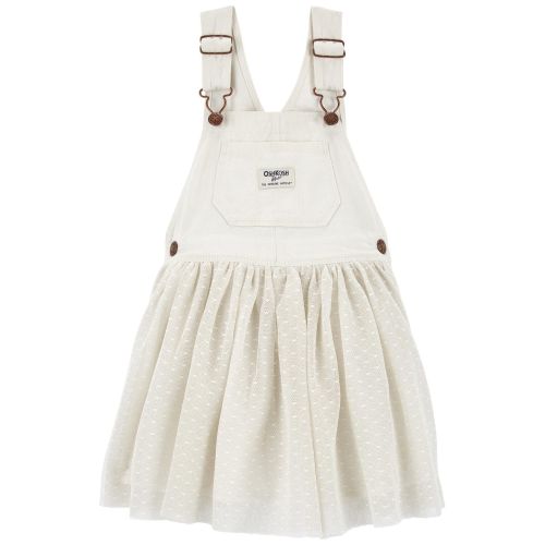 Baby Sparkly Tulle & Denim Jumper Dress