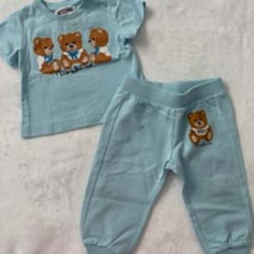 Moschino baby boy outfit set 6/9m