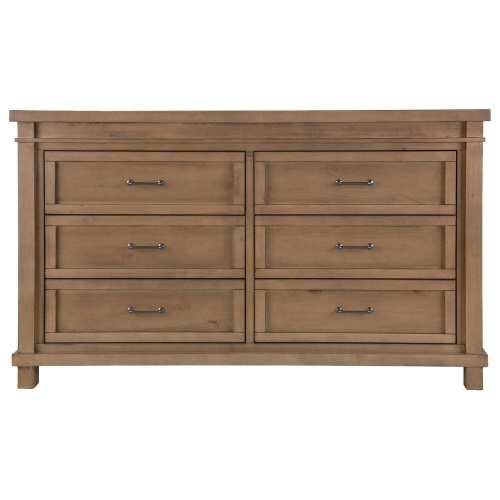 Baby Appleseed Rowan 6-Drawer Double Dresser in Sandwash