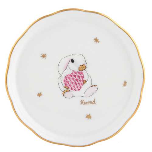 Bunny Dish, Raspberry
