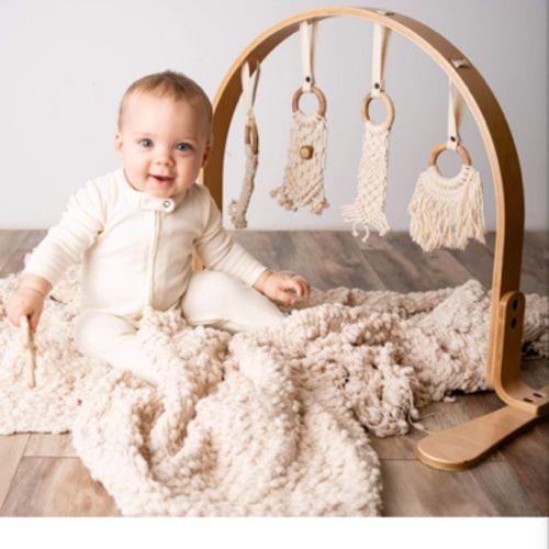 play gym | macrame - natural – Finn + Emma