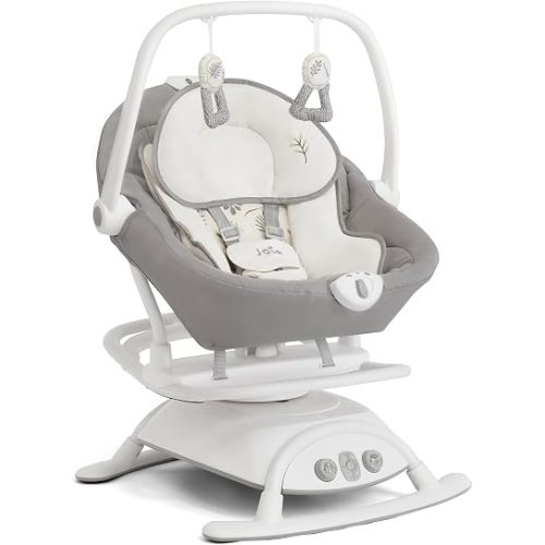 Joie Cinnamon 2-in-1 Glider & Rocker, Multi-Motion Baby Swing