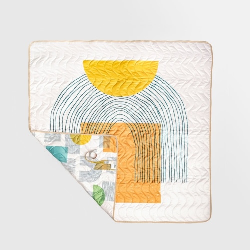 Anywhere Adventure Play Mat, Featuring Quilted Wipeable Machine Washable Fabric - Sale