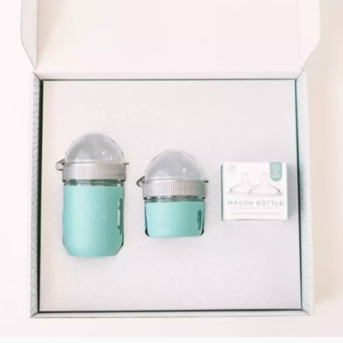 Essential Gift Set | Glass Baby Bottles | Mason Bottle