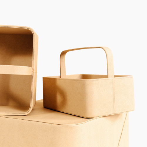 Gathre Small Nursery Diaper Caddy - Untanned