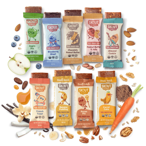 Skout Organic Small Batch Kids Bar Variety Pack - 36 Pack