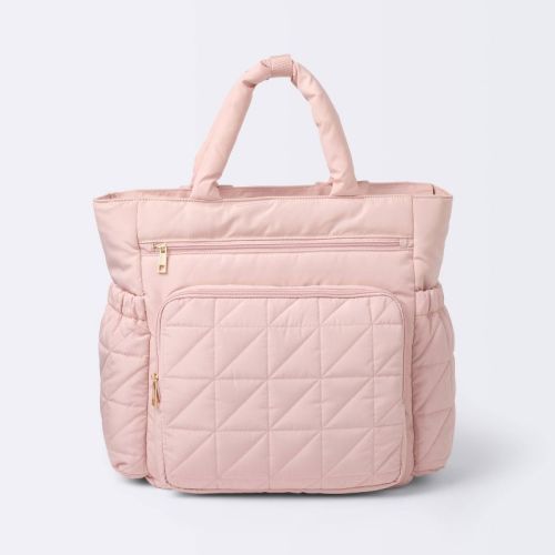 Quilted Diaper Backpack Tote - Cloud Island™