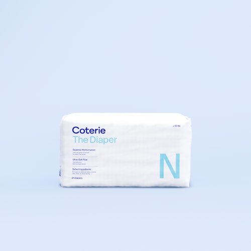 Coterie Newborn Diaper.
