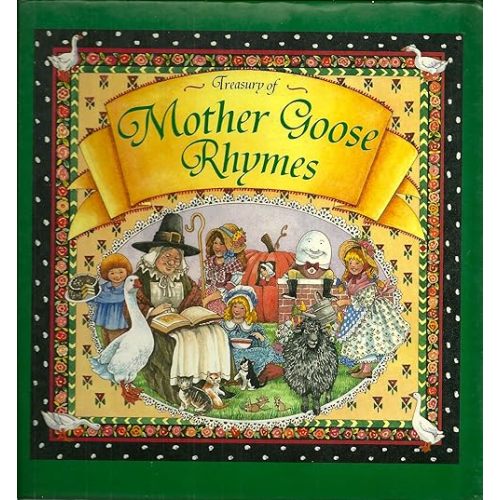 Treasury of Mother Goose Rhymes Hardcover – Big Book, January 1, 1996