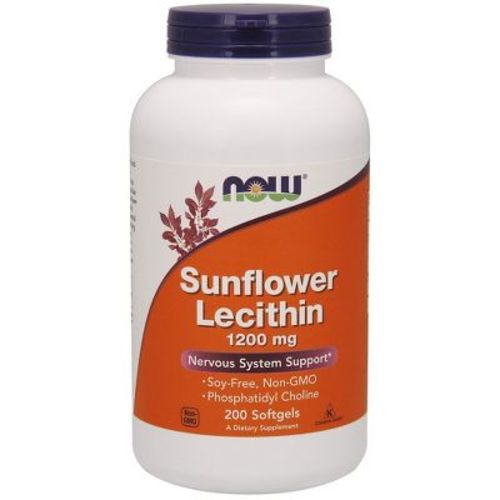 Sunflower Lecithin 1200mg by Now Foods - 200 Softgel