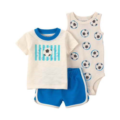 Carter's Child of Mine Baby Boy Outfit Set, 3-Piece, Sizes 0/3-24 Months