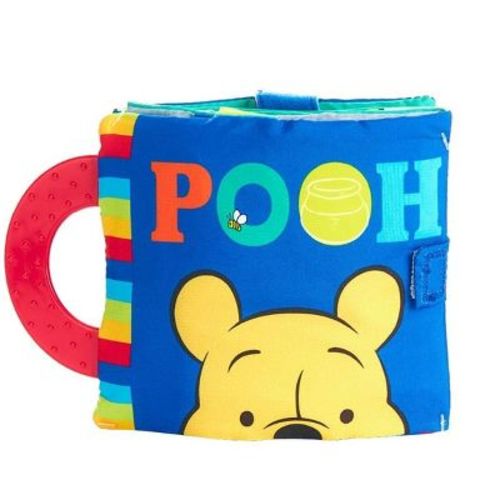 Disney Baby Winnie The Pooh Accordion 5" Inch Soft Activity Book Toy