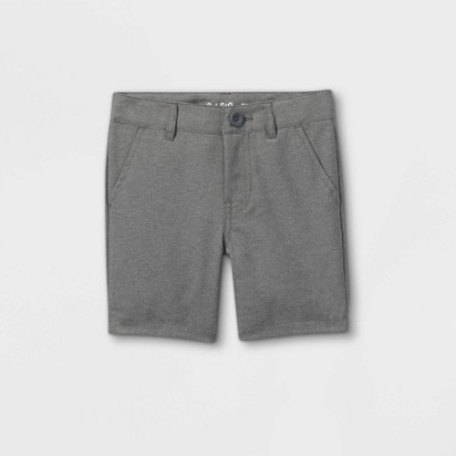 Toddler Boys' Woven Quick Dry Chino Shorts - Cat & Jack™, Color: Gray, Size: 3T