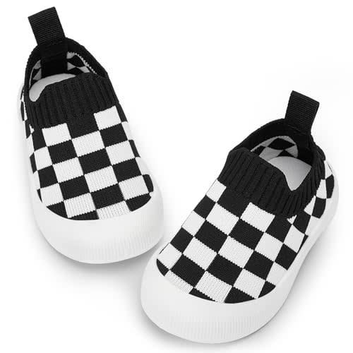 BACSAC Baby Shoes Toddler Shoes Boys Girls Infant Sock Shoes Lightweight Breathable Walking Baby Shoes 6-36 Months
